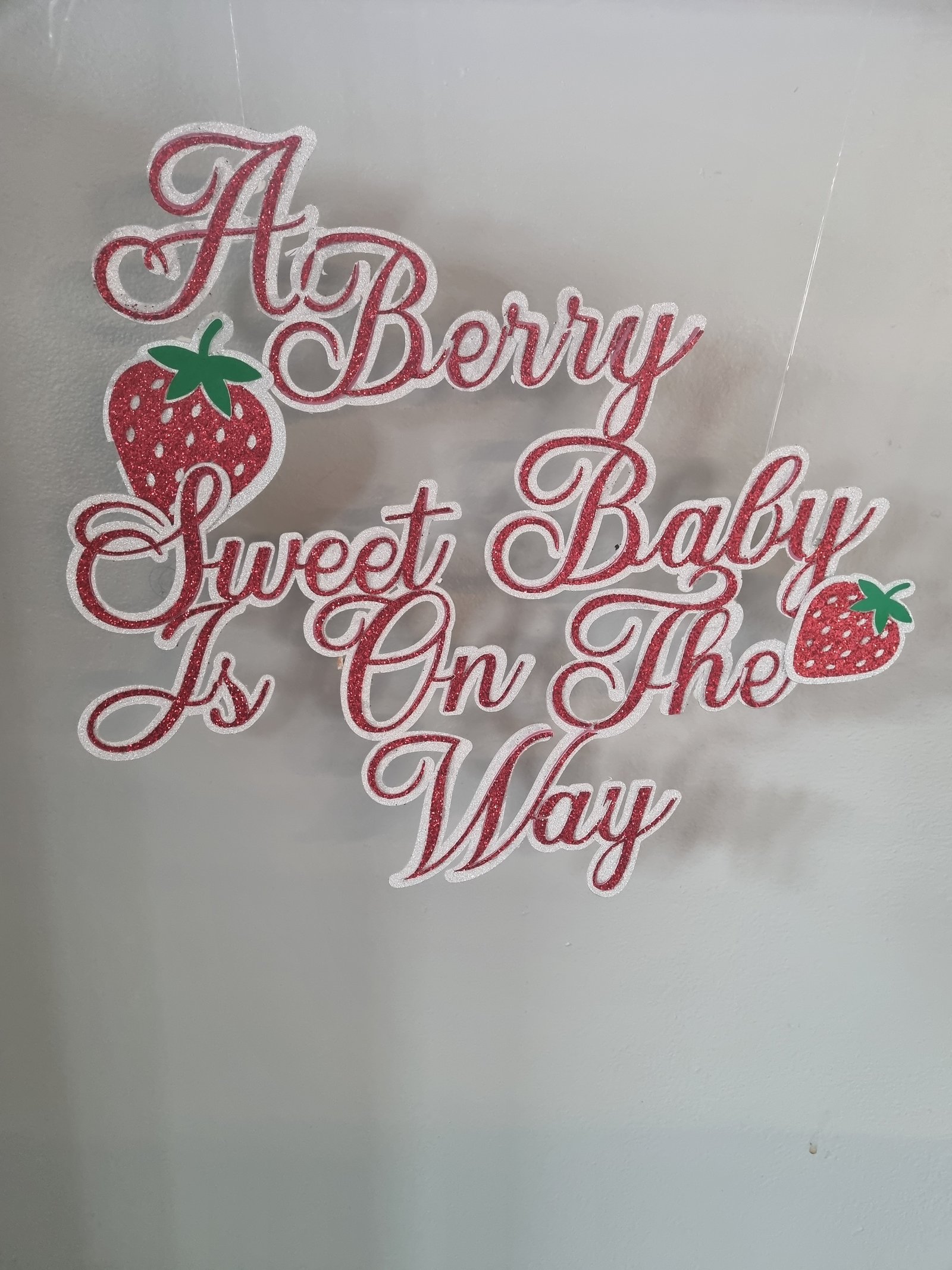 Cake Toppers - Baby reveal
